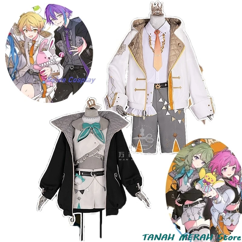 

Новый костюм для косплея Project Sekai Tenma Tsukasa Kusanagi Nene, парик для косплея, женский и мужской костюм для вечеринки