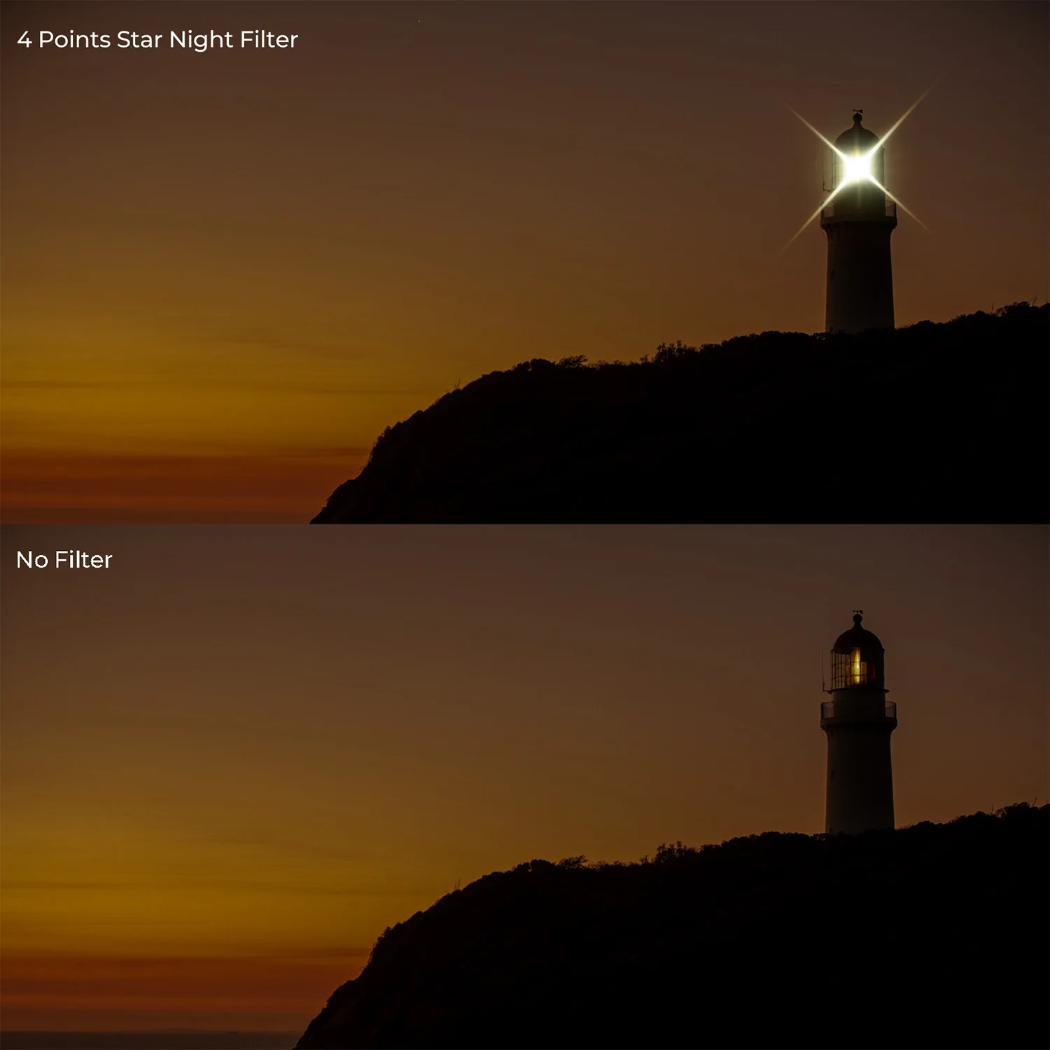 K&F Concept 82mm Star Filter for Lens 4-8 Points Variable Filter 82mm 77mm 52mm 58mm 72mm 67mm star focus filter camera 4