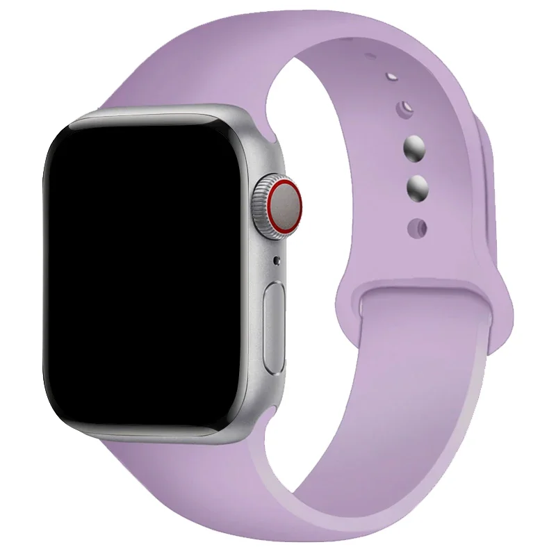 Silicone Sports Band for Smartwatch - Adjustable Loop Bracelet