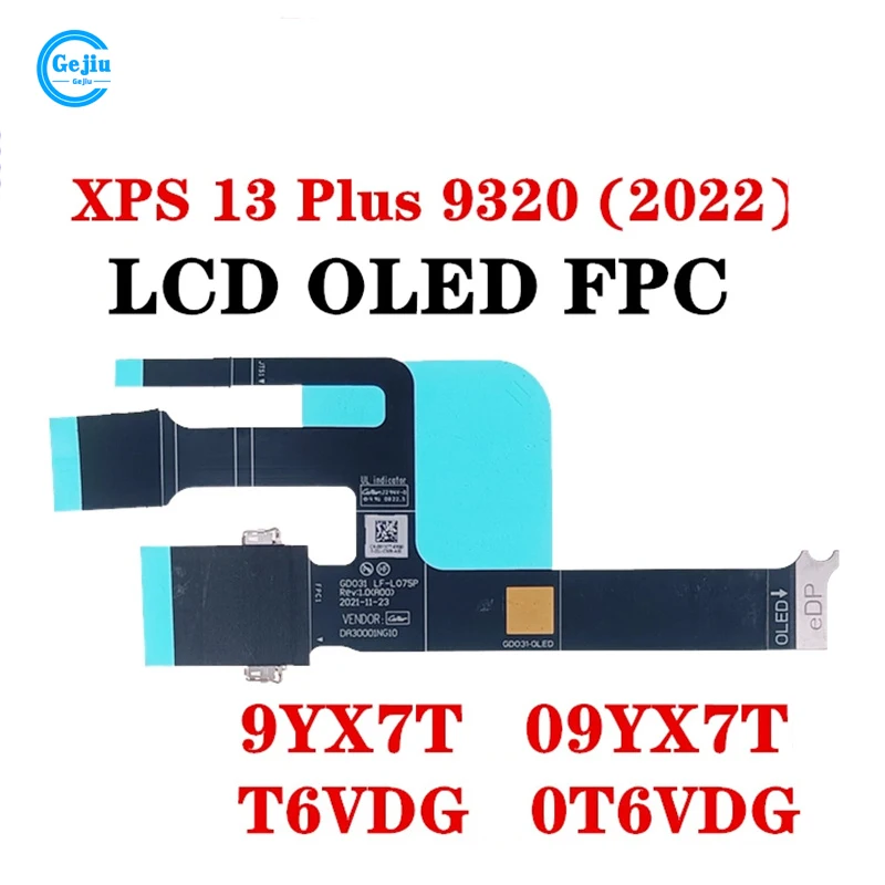 New Original Laptop Lcd Cable for Dell XPS 13 XPS Plus 9320 (2022
