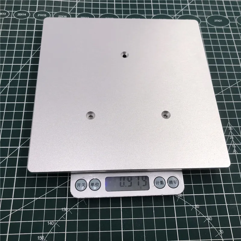 Espessura da Placa mm da Construção da Cama da Liga de Alumínio do Molde Mic6 da Impressora 3d do V-minion - Imagem 5