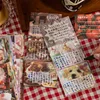 40pcs/lot Happy Notes Series Memo Pad Y2K Retro Decoration Scrapbooking Collage Material Message Note Paper School Stationery 3
