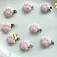 Mini Cat Paw Shape Hairpins Hot Girls Cat Paw Hair Clip Carnival Photography Hair Clip for Woman Christmas Hair Clip Wholesale