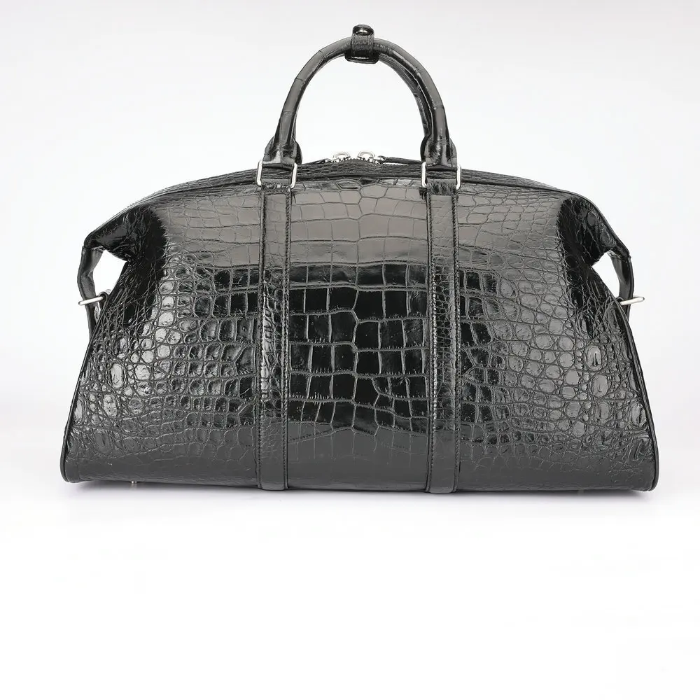 Crocodile Belly Dumpling Bun Travel Bags High End Unisex Luggage Bag Business Travel Oversized Capacity Handbag Top-handle Bagss
