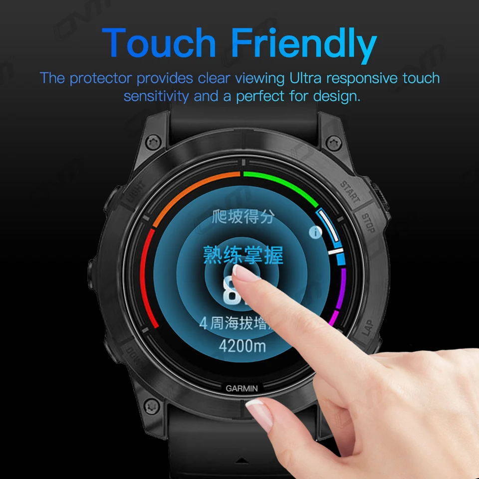 Garmin-スマートウォッチアクセサリー,ソフト保護フィルム,引っかき傷