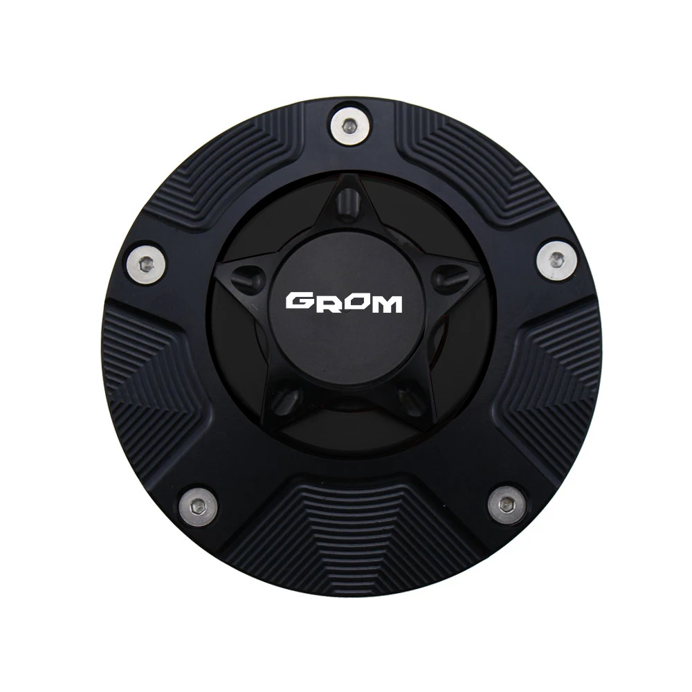 RiderJacky® Motorcycle Fuel Tank Cap Gas Cap Cover Keyless For Honda