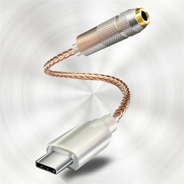 Type C to 3.5mm HiFi DAC Earphone Amplifier USB C Audio Decoder AMP Adapter CB1200AU Chip Sound Card Digital Decoder For Android 4 Type C to 3.5mm HiFi DAC Earphone Amplifier USB C Audio Decoder AMP Adapter CB1200AU Chip Sound Card Digital Decoder For Android 4