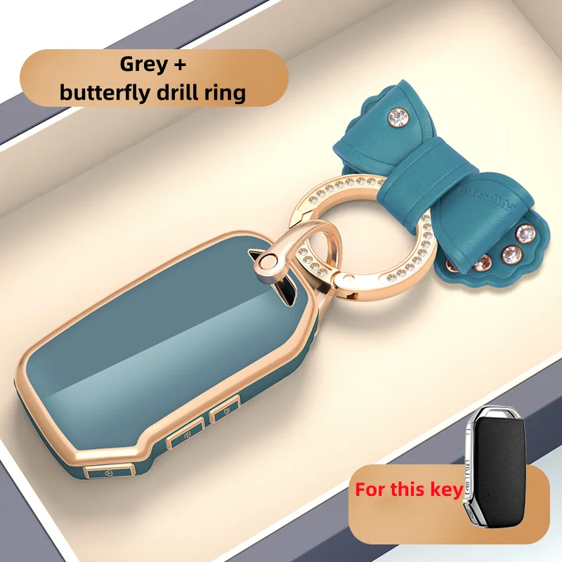 Tpu Remote Car Key Case Cover Shell Fob Per Kia K5 Mq4 Sportage Seltos R Stinger Gt Sorento Ceed Cd Cerato Forte Niro Ev Soul 3