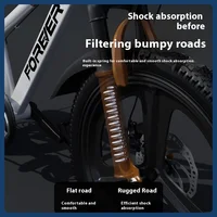Vélo de montagne pour enfants pour garçons et filles de 6 à 12 ans ; Amortissement du changement de vitesse pour enfants moyens et grands 2