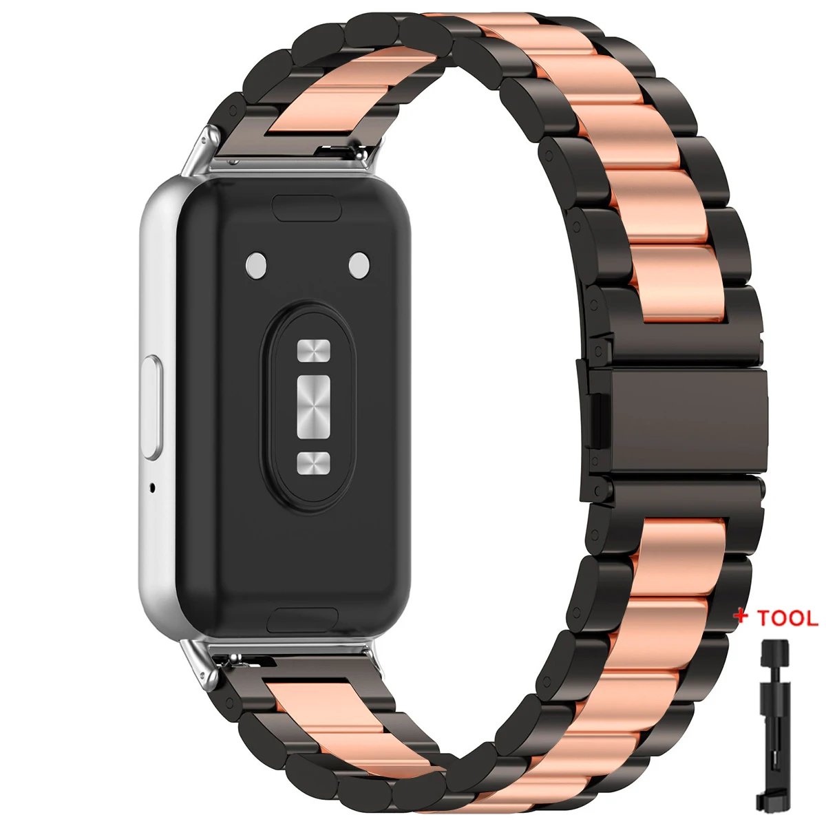 Elegant Stainless Steel Band - Premium Strap Bracelet for Smartwatch Accessories