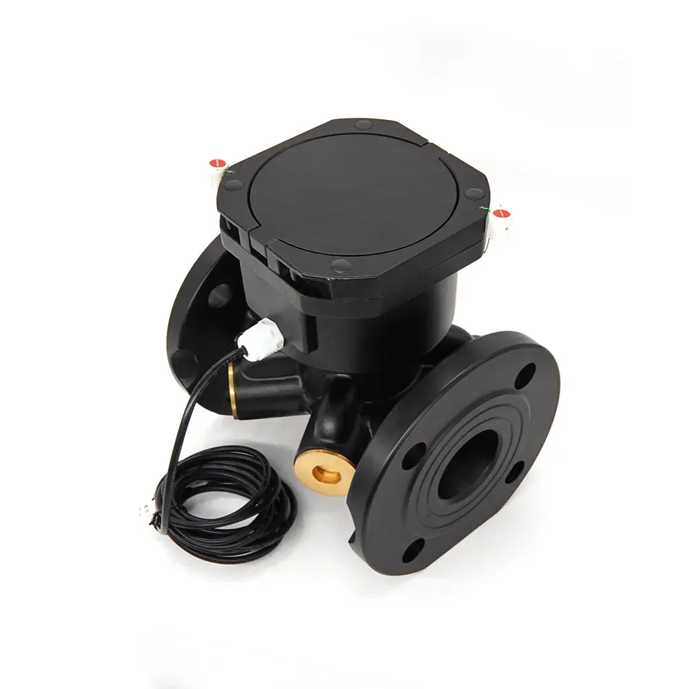 

Wireless Smart Ultrasonic Water Flowmeter Duel Channel Measure Bulk Water Meter Waterproof Flow Meters Black Water DN100