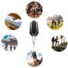 Mini Keychain Emergency Charging Treasure; Small Portable Portable Power Supply For Devices With An iPhone/Type-C Interface 5