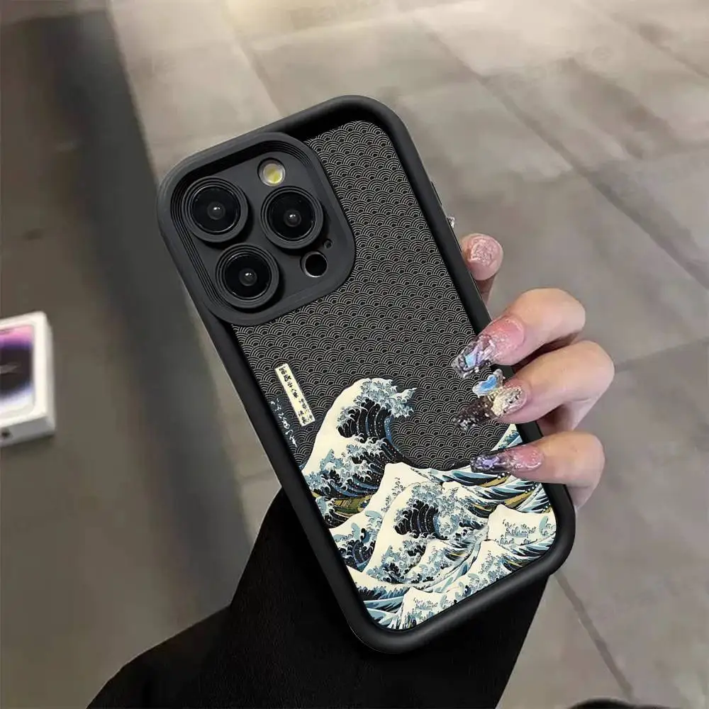 Kanagawa Great Wave Soft Anime Phone Case Cover