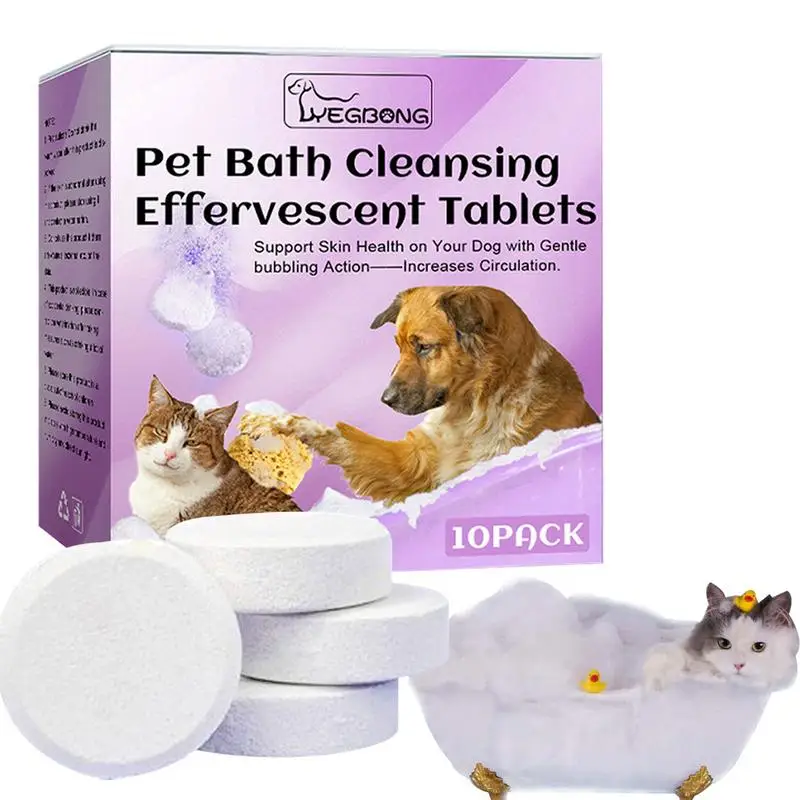 

Dog Cleaner Tablet Automatic Pet Cleaners With Lavender Essential Oil Action Tabs Lemon Splash Fresh Scent