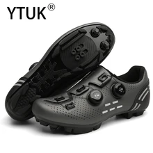 

Men MTB Cycling Shoes Road Bike Cleats Shoes SPD Self-locking Speed Sneakers Bicycle Mountain Biking Footwear Women Racing Sport