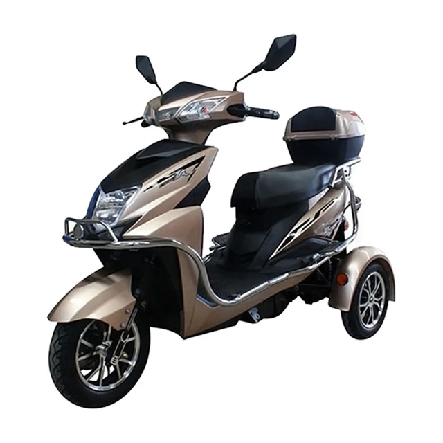 Motocicleta eléctrica de tres ruedas para adultos, triciclo con batería de  800W, 60 y 72V, novedad - AliExpress