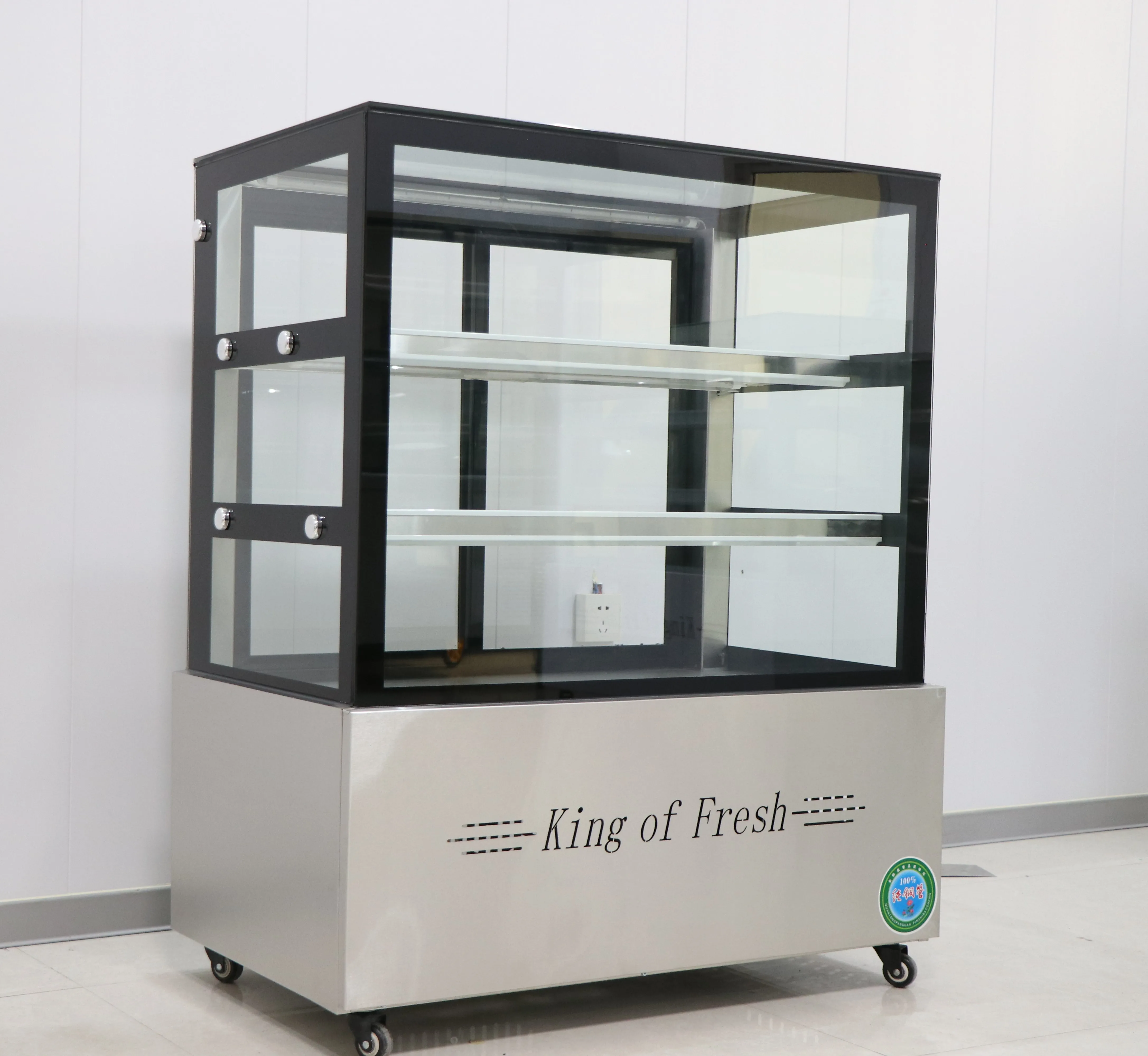 Single-Temperature Birthday Cake Display Fridge Refrigerated Pastry And Cake Display Case