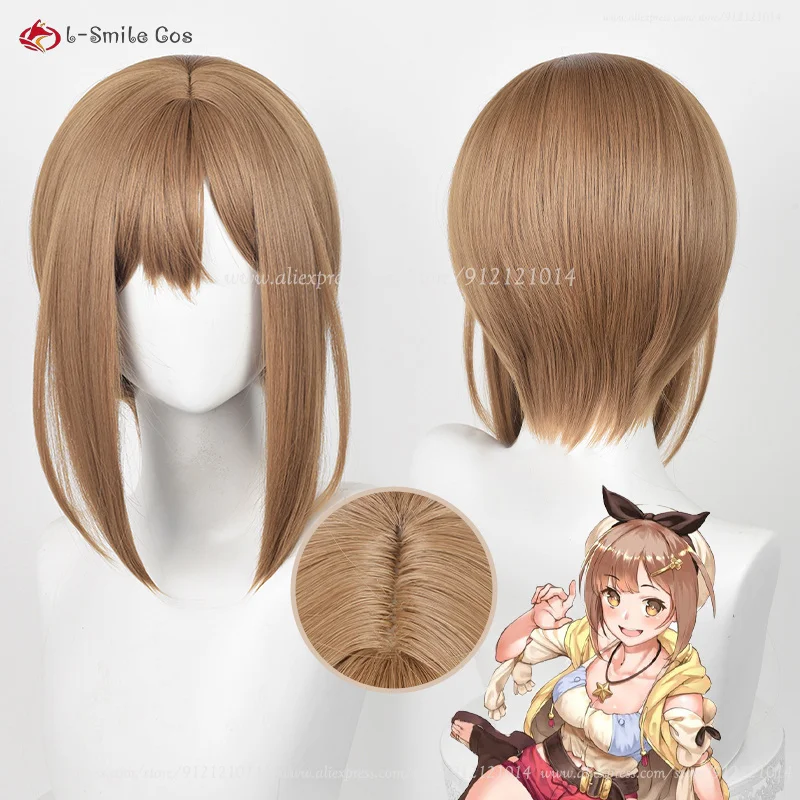 

Game Atelier Ryza: Ever Darkness & the Secret Hideout Reisalin Stout Cosplay Wig Heat Resistant Synthetic Hair Role Play Wigs