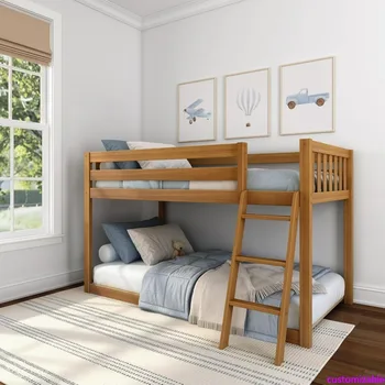 Twin Low Bunk Bed 1