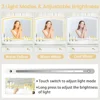 Vanity Makeup Desk 55 INCH Vanity Desk Mirror Dressers for Girl 4