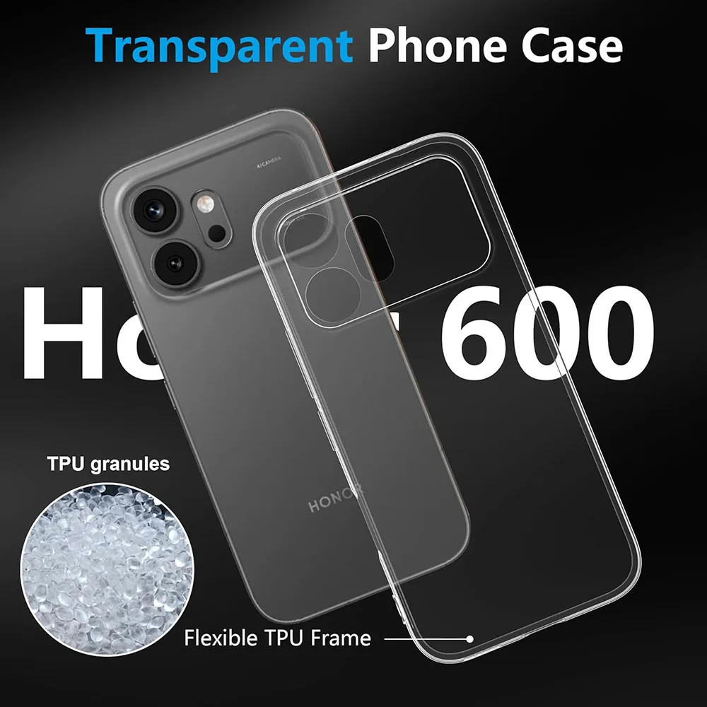 Crystal Clear Ultra-Thin Shockproof Transparent Soft Case