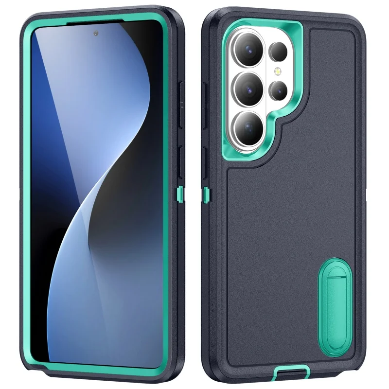 Shockproof Hard Bracket Phone Case with Enhanced Protection