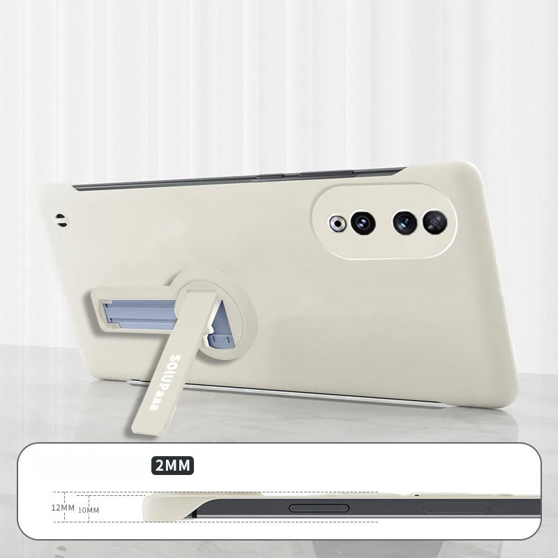 Frameless Ultra Thin Hard Phone Case with Holder