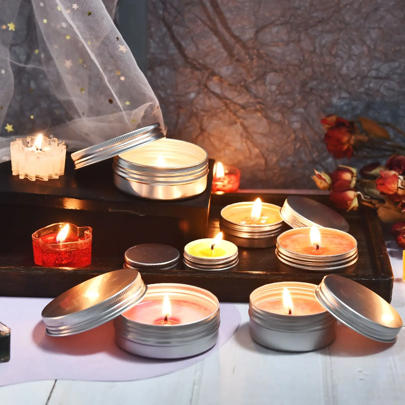 24 Colors Resin Pigment Liquid Colorant DIY Candle Coloring Dye Epoxy Mold Craft Pigment Candle Soap Colorant 10ml