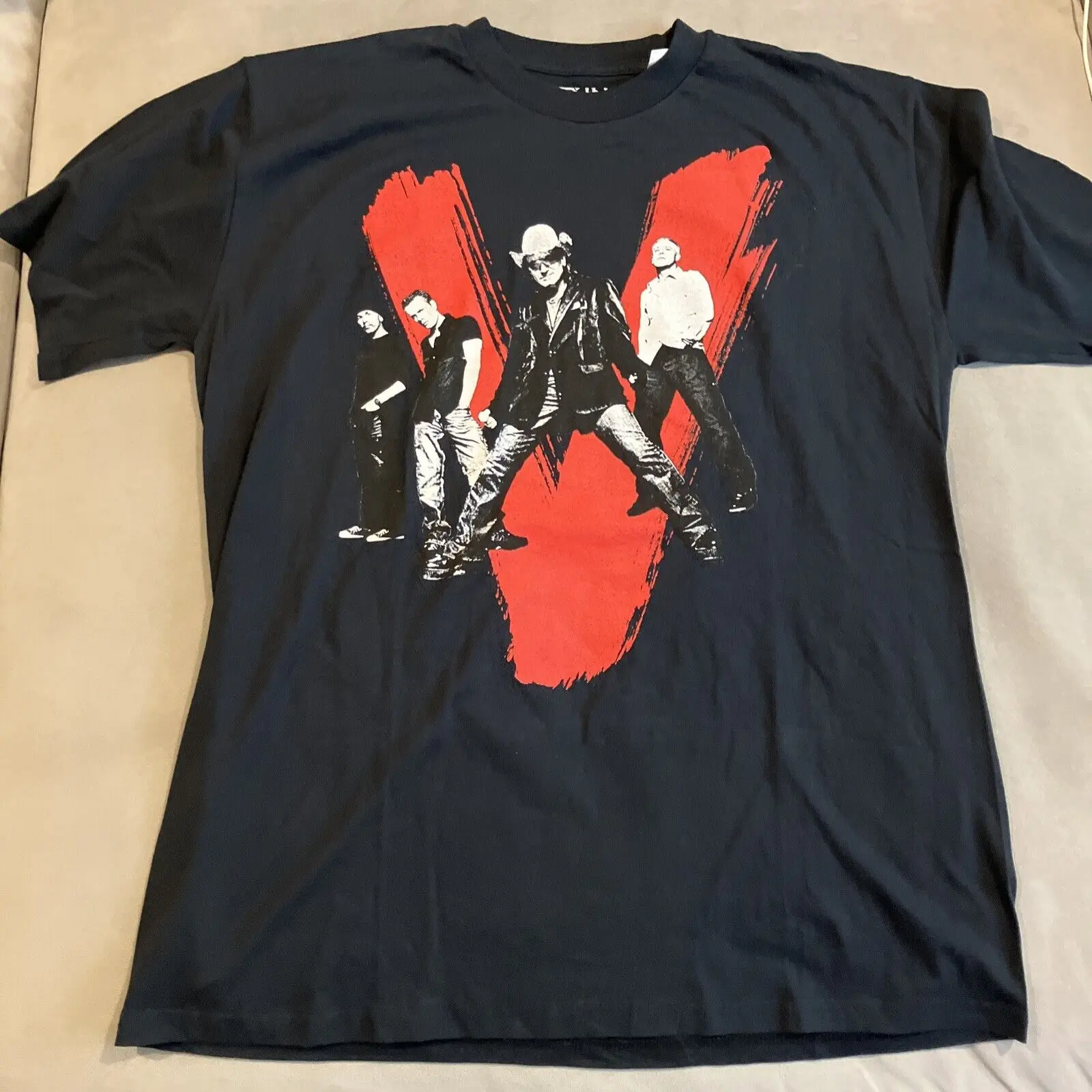 Rare Nwot Vintage Edun Tag U2 2005 Vertigo Tour T Shirt