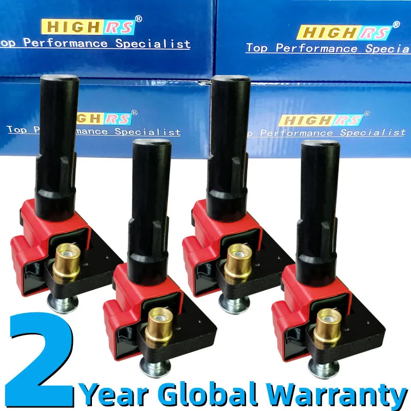 4-Piece Ignition Coil Pigtail & Clip Repair Kit - For Subaru Legacy, Impreza, WRX, STi (EJ205, Etc.)