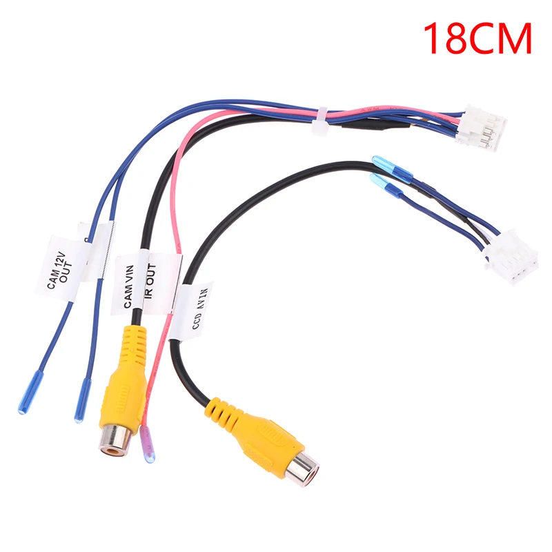 Cablaggio Universale a 10 Pin per Autoradio, Adattatore per Telecamera Posteriore Auto, Connettore per Cavo