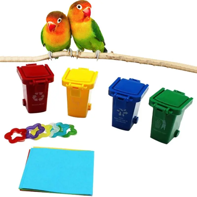 Parrot Training Puzzle Toys Interactive Educational