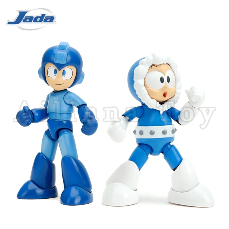 Jada Toys 1/12 4 Pollici Action Figure Mega Man Ice Man Modello Anime Spedizione Gratuita