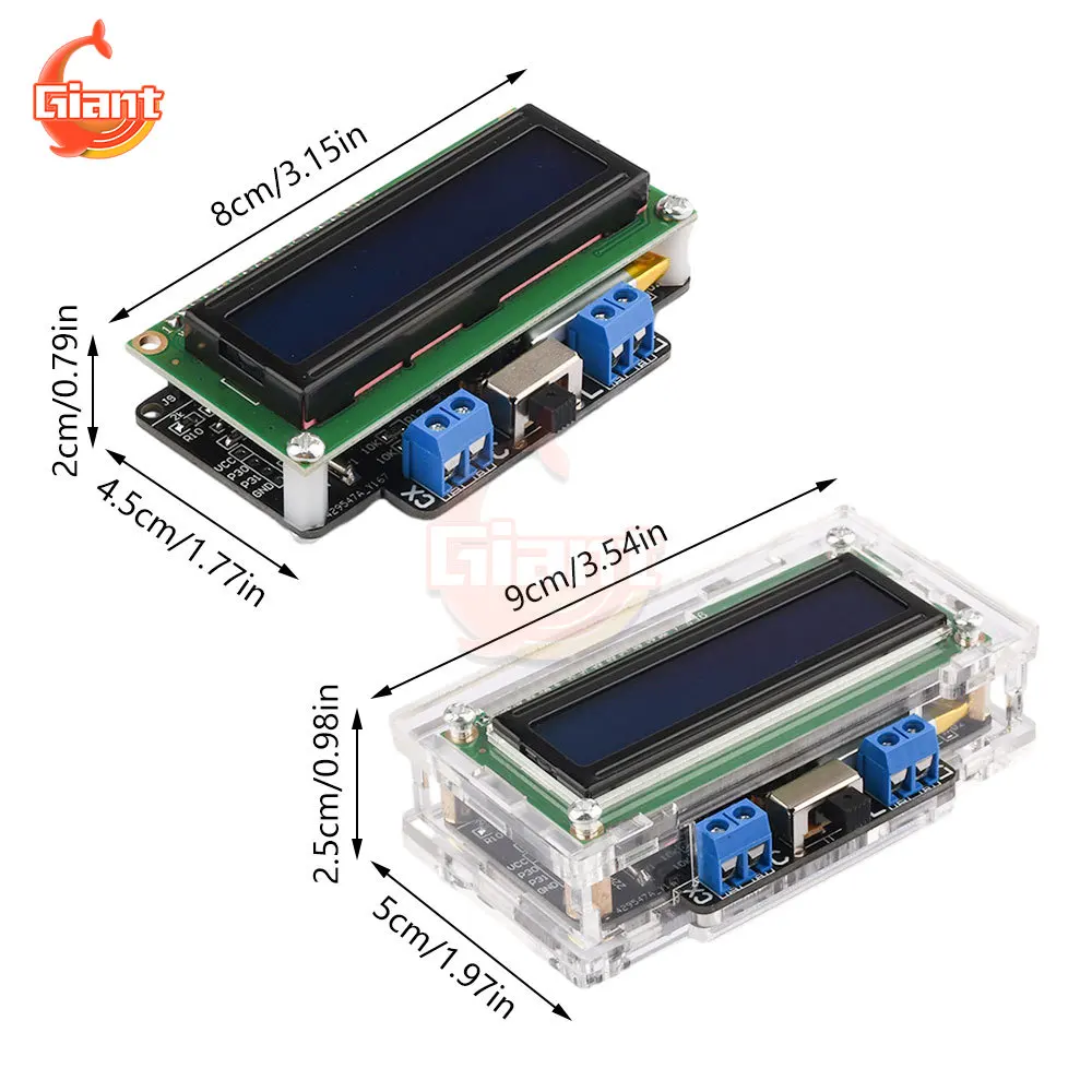 Digital Capacitance Meter USB Multifunction Tester Transistor Tester Frequency Meter DIY Capacitance And Inductance Tester Meter 6