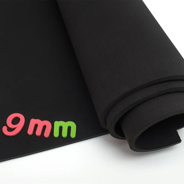 Black Neoprene Fabric Wetsuit Material For Sewing