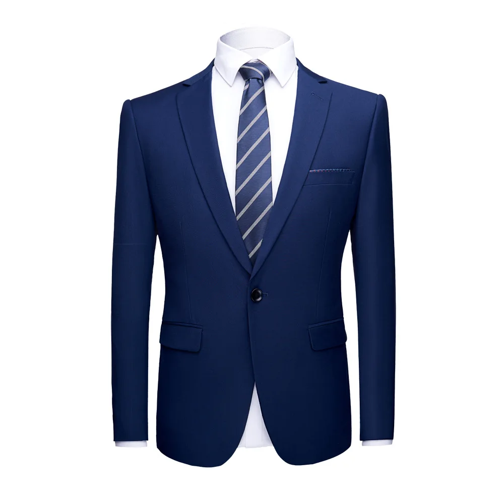 Green Men's Suit Jacket,Single Button V-Neck Coats,Suitable for Wedding/Party/Business/Work/Interview/Casual,Asian Size M-6XL