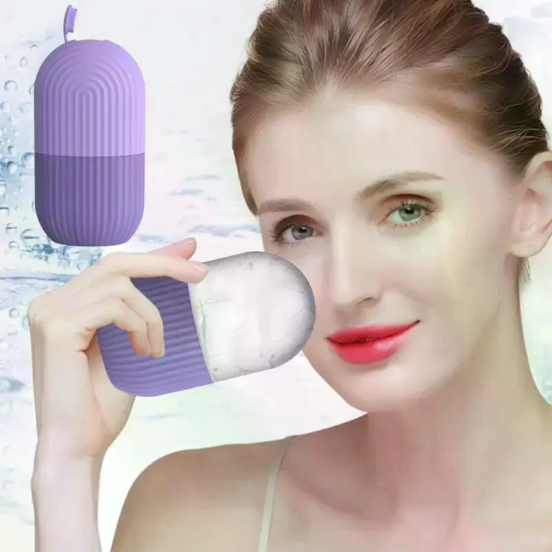 Revitalizing Ice Face Roller: Beauty Massage Tool for Reducing Puffiness and Minimizing Pores