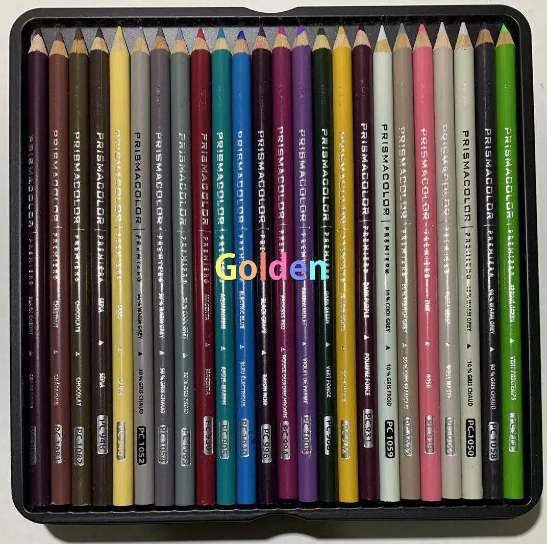 Usa Original Prismacolor Colored Pencils 72 Color Pencil With 7pc Sketch Art  Kit Gift Set Artist Premier Wooden Soft Core - Wooden Colored Pencils -  AliExpress