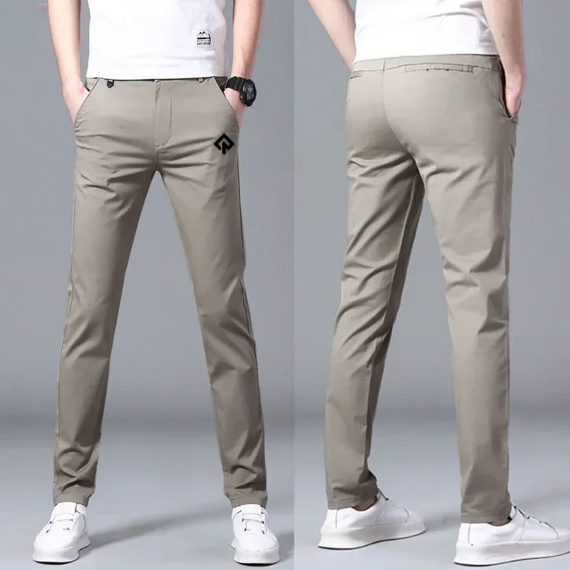 Men's Golf Clothing Spring Elastic Golf Pants Fashionable Mens Long Tennis Pants Wear Men Horse Trouse
