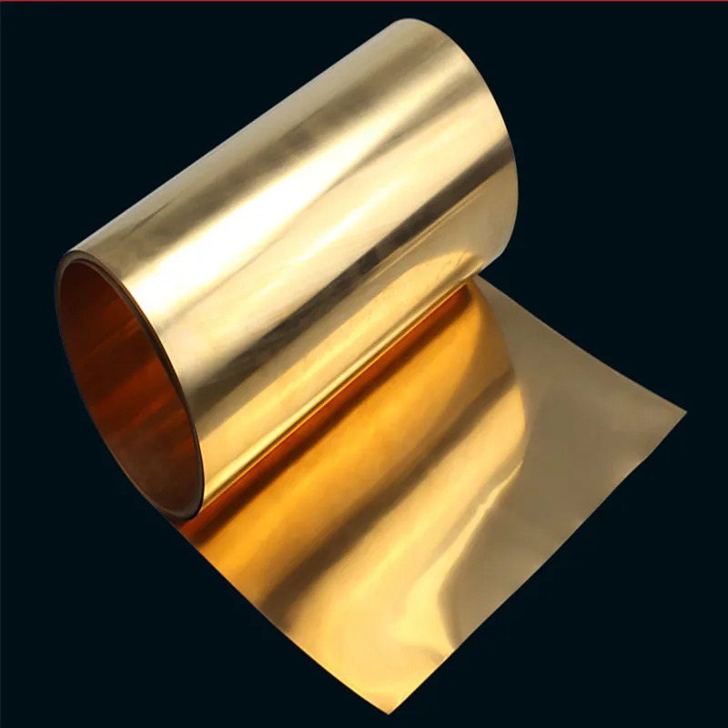 0.1x200mm C17200 Beryllium Bronzer Strip Foil Sheet Industry DIY Experiment Copper Sheet 1meter