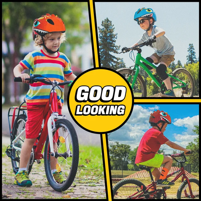 Compre o Conjunto de Proteção para Bicicleta Infantil VICTGOAL: O Essencial para Aventuras Seguras 5 Conjunto de Proteção para Bicicleta Infantil VICTGOAL