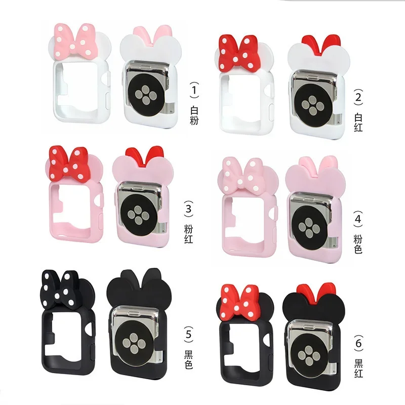 Disney Minnie Soft Silicone Cover for Apple Watch 38mm 42mm 40mm