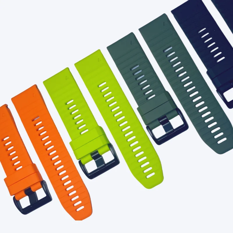 Durable QuickFit Silicone Strap - Premium Fitness Watch Band Accessory