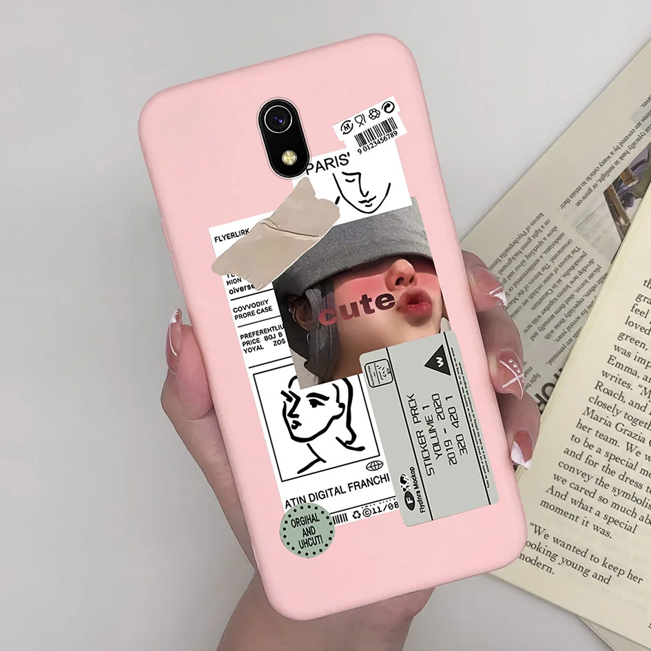Stylish Shockproof Silicon Case with Butterfly and Avocado Heart Design - Cool Girl Edition
