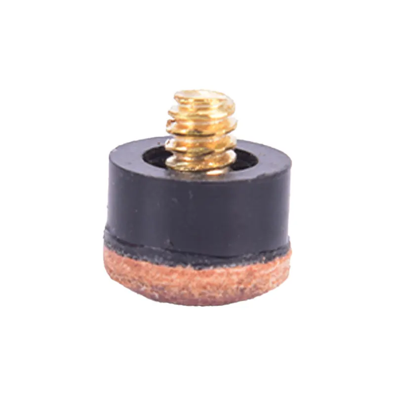 10PCs Screw On Cue Tips For Billiard Pool Cue Stick and Snooker Cue Parts