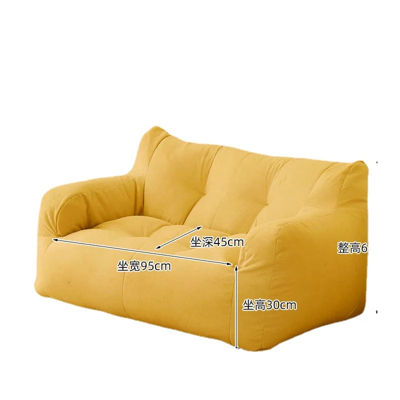 Lazy Tatami Bedroom Small Sofa Small Apartment Leisure Balcony Dormitory Bean Bag Sofa Sleeper Set Living Room Furniture