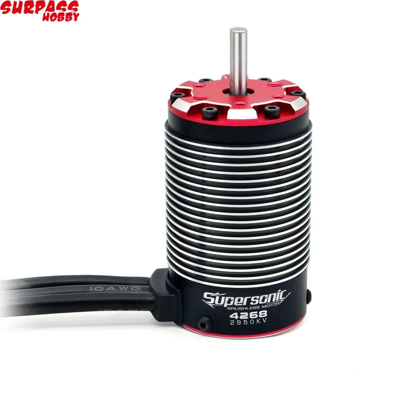 

Surpass Hobby SUPERSONIC 4268 2450 / 2200 / 1980 /1650KV Brushless Motor for 1/8 1:8 Rc Car on-road Off-road Monster Truck