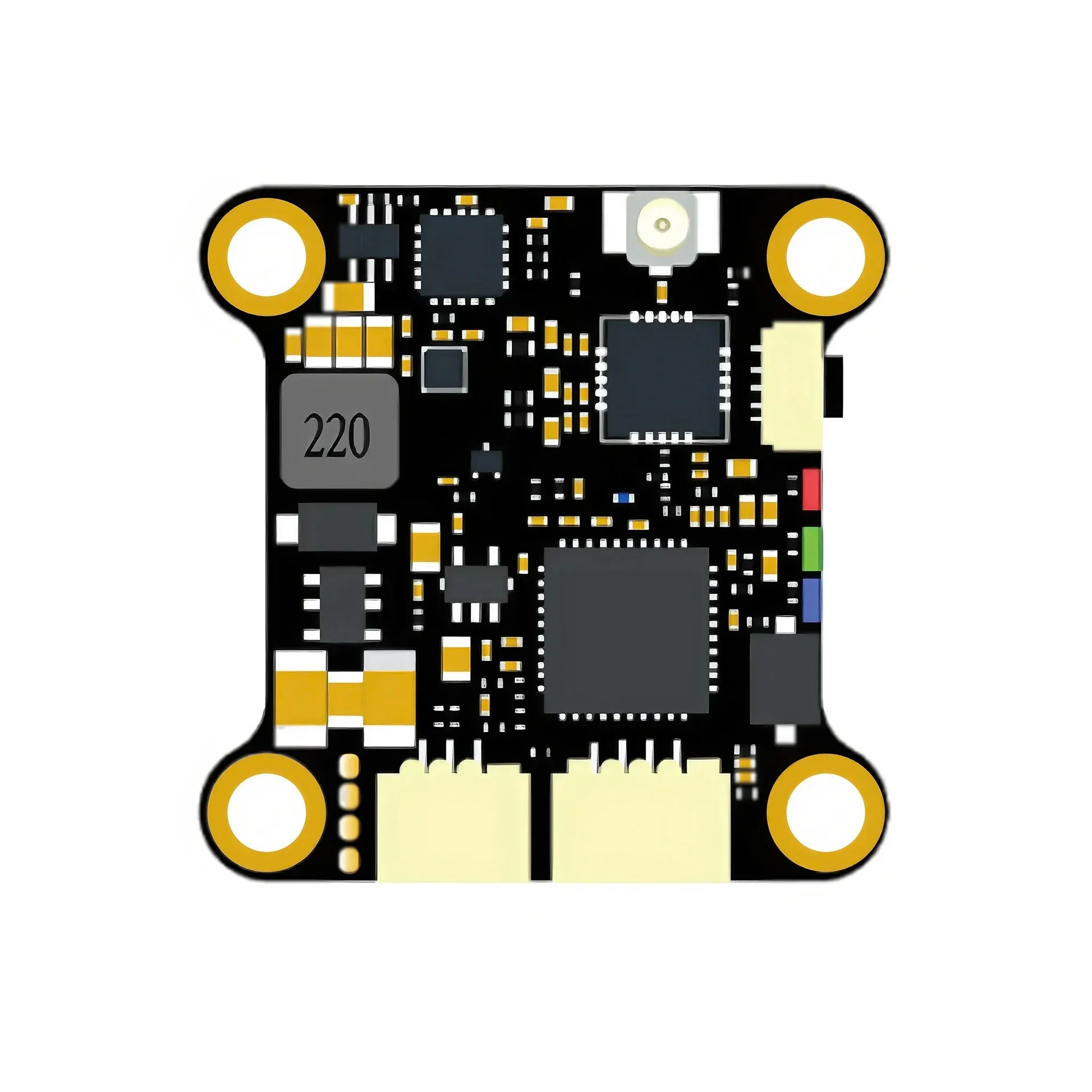Installation de l'émetteur vidéo 5.8G 1W FPV pour drone RC HPXGRC VTX IRC Tramp sur un drone avec câblage