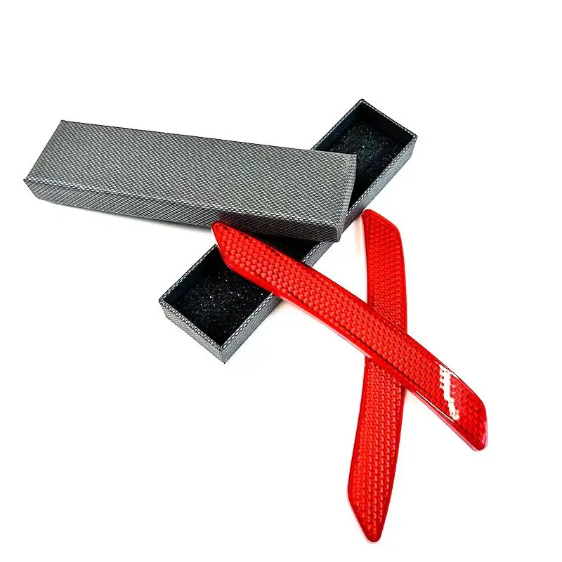 Car Reflective Sticker 2pcs Car Door Stickers Decal Warning Reflective Tape Strips 3 Colors Safety Mark Auto Reflector Stickers