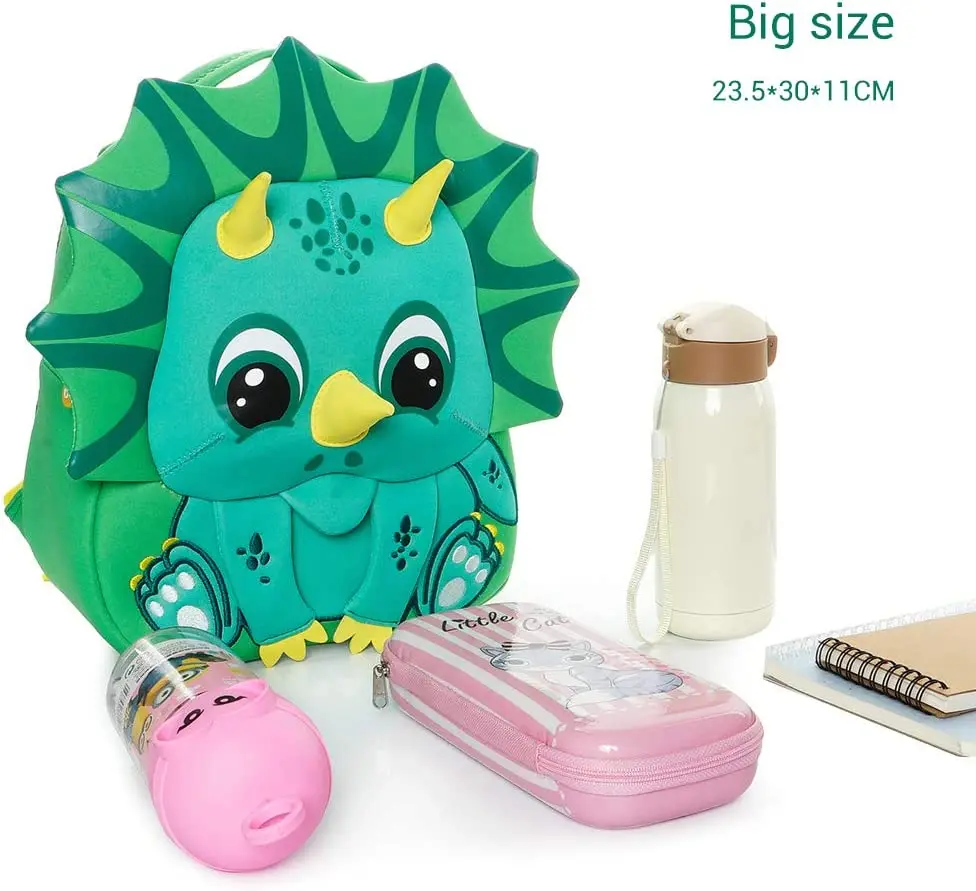 Cute Dinosaur School Kids Backpack with Safety Harness for Toddler Nursery Children's Rucksack Great Present & Gifts